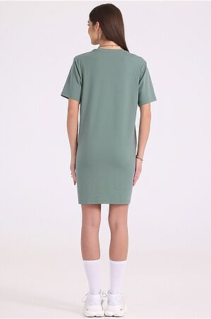 Платье АПРЕЛЬ (Серо-зеленый113) #960915
