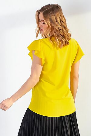 Блуза BRASLAVA (Ярко-жёлтый) 4233-3 #961550