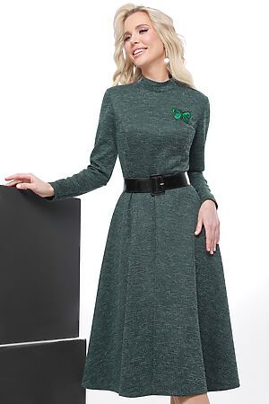 Платье DSTREND (Тёмно-зелёный) П-4351 #961661