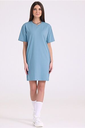 Платье АПРЕЛЬ (Серо-голубой250) #962872