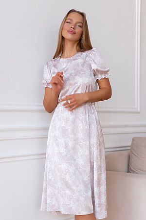 Платье OPEN-STYLE (Розовый/белый) 5637 #963754