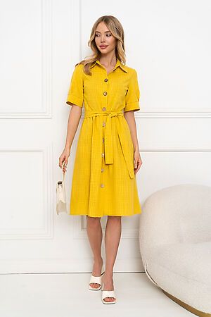Платье OPEN-STYLE (Темно желтый) 5696 #963765