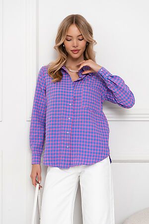 Рубашка OPEN-STYLE (Фиолетовый/розовый) 5713 #963767