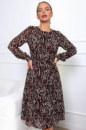 Платье OPEN-STYLE (Темно коричневый) 6050 #963855