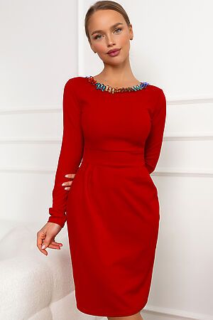 Платье OPEN-STYLE (Красный) 6042 #964001
