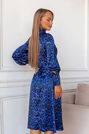 Платье OPEN-STYLE (Синий/черный) 5586 #964054