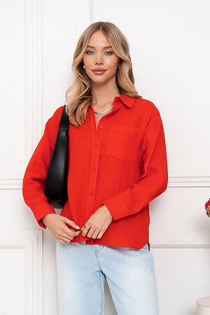 Рубашка OPEN-STYLE (Красный) 5682 #964144