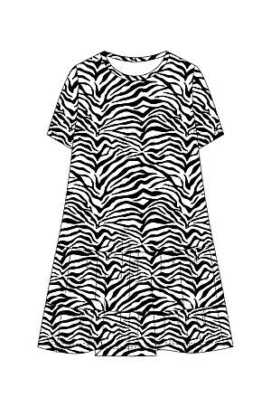 Платье ИВАШКА (Черно-белый) ПЛ-739/1 #964521