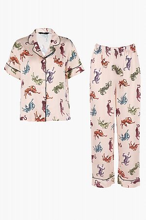 Пижама INDEFINI (Розовый) 4018TBC #966203