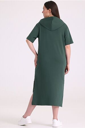 Платье АПРЕЛЬ (Темно-зеленый204) #966752