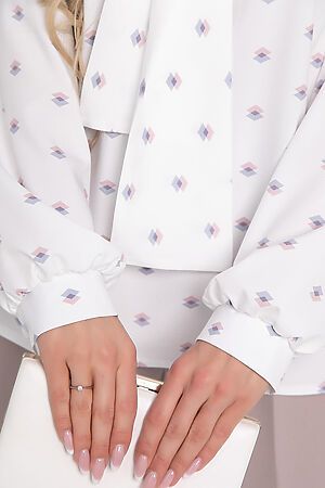 Блуза LADY TAIGA (Белая) Б8280 #966791