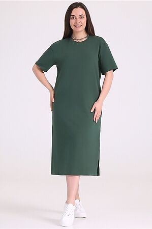 Платье АПРЕЛЬ (Темно-зеленый204) #967146