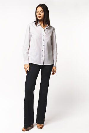 Рубашка VILATTE (Белый-синий) D29.228 #968206