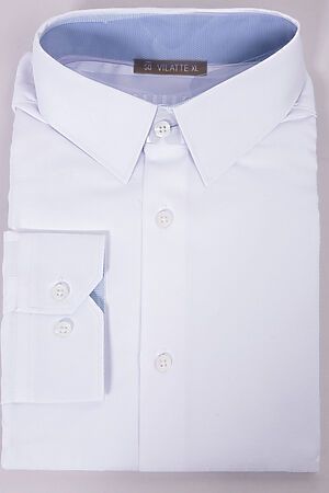 Рубашка VILATTE (Белый-голубой) U29.000 #968213