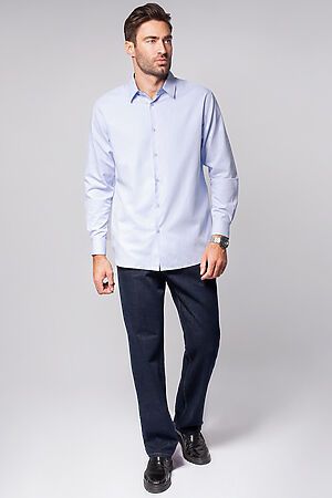Рубашка VILATTE (Голубой-синий) U29.000 #968214