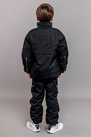 Комплект (Куртка+Полукомбинезон) BATIK (Черный с зеленым) 652-24в-1 #968253