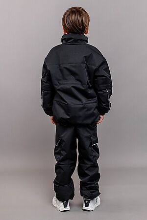 Комплект (Куртка+Полукомбинезон) BATIK (Черный с оранжевым) 652-24в-1 #968254