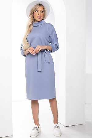 Платье LADY TAIGA (Серо-голубое) П8505 #968527