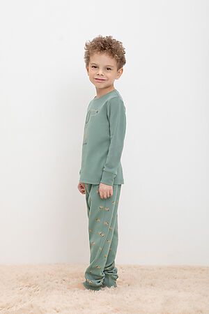 Пижама CROCKID (Весенний зеленый,таксы) #968565
