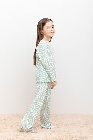 Пижама CROCKID (Дымчатый нефрит,сакура) #968584
