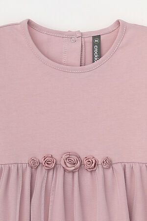 Платье-боди CROCKID (Розово-сиреневый к447) #969097