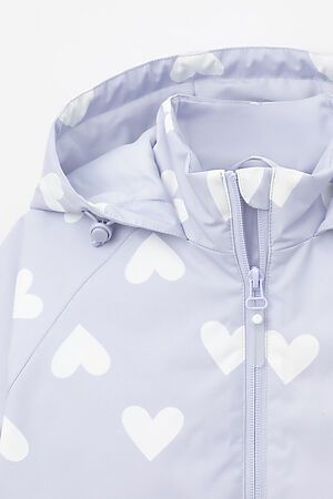 Куртка  CROCKID (Нежный лиловый,сердца) #969111