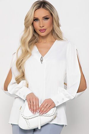 Блуза LADY TAIGA (Белая) Б8521 #969154