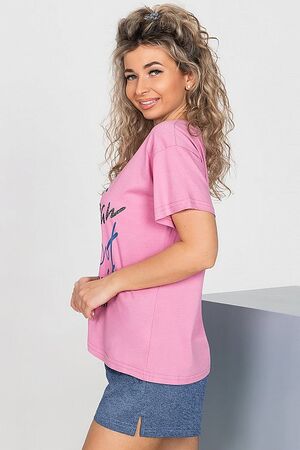Костюм (Футболка+Шорты) LIKA DRESS (Розовый) 9964 #969184