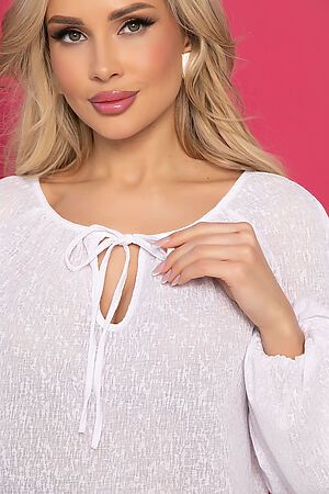 Блуза LADY TAIGA (Белая) Б8569 #969688