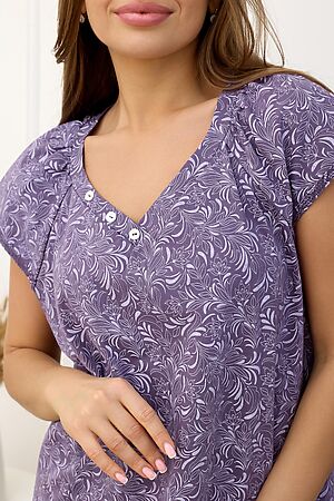 Ночная сорочка LIKA DRESS (Фиолетовый) 9836 #969965