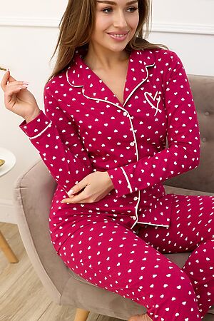 Пижама LIKA DRESS (Красный) 9895 #969966