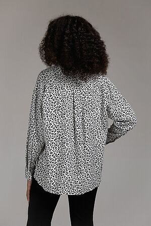 Блуза INCITY (Черно-белый) #969969