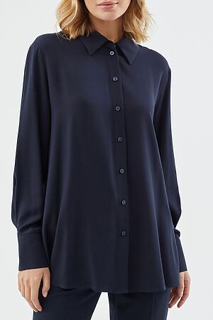 Блуза POMPA (Темно-синий) 1148690ls0364 #970160