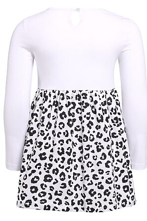 Платье АПРЕЛЬ (Белый+черный леопард на белом) #970643