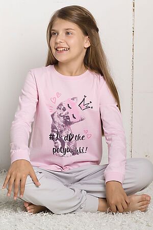 Пижама (Брюки+Джемпер) PELICAN (Розовый) WFAJP4084 #97110