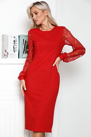 Платье OPEN-STYLE (Красный) 6103 #971323