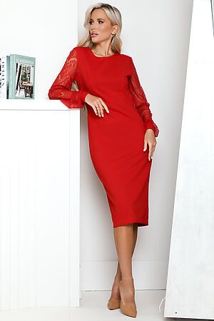 Платье OPEN-STYLE (Красный) 6103 #971323
