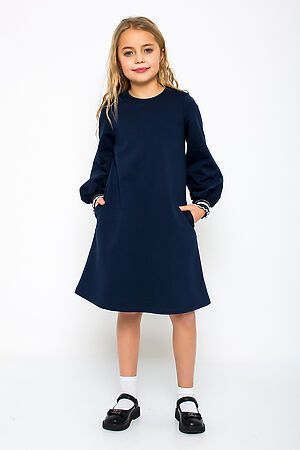 Платье KIP (Тёмно-синий) ШК-ПЛ-09/1 #971394