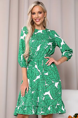 Платье OPEN-STYLE (Зеленый) 6120 #971509