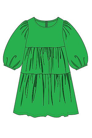 Платье PLAYTODAY (Зеленый) 12421046 #972750
