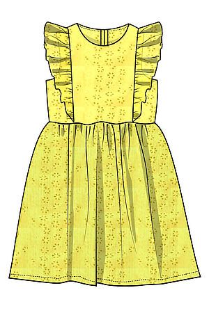 Платье PLAYTODAY (Жёлтый) 12422053 #973035
