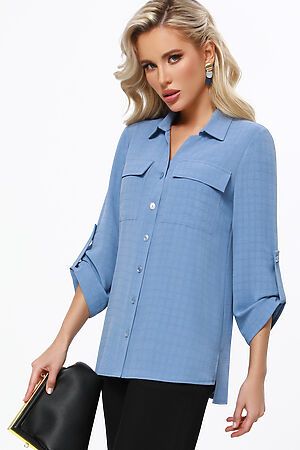 Блуза DSTREND (Серо-голубой) Б-2032 #973051