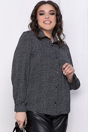 Блуза LADY TAIGA (Черная) Б8598 #973119