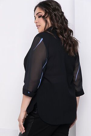 Блуза LADY TAIGA (Черная) Б8638 #975184