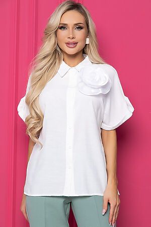 Блуза LADY TAIGA (Белая) Б8802 #975195