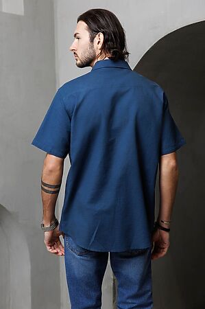 Рубашка F5 (Голубой-серый) 141004 #975713