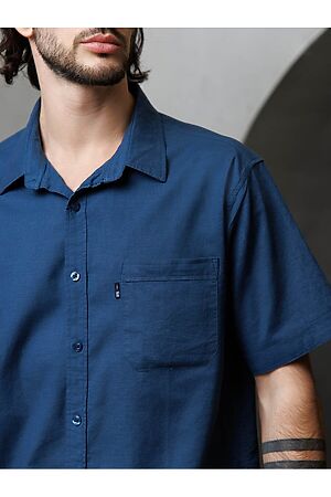 Рубашка F5 (Голубой-серый) 141004 #975713