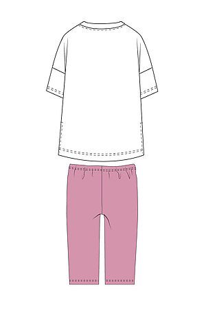 Пижама PLAYTODAY (Белый,светло-розовый) 12441224 #976022