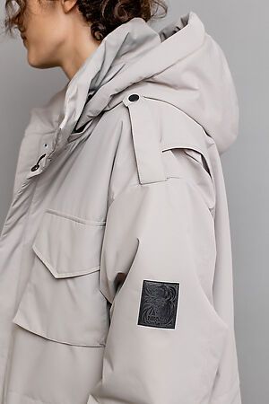 Куртка BATIK (Серебристо-бежевый) 664-24в-1 #977557