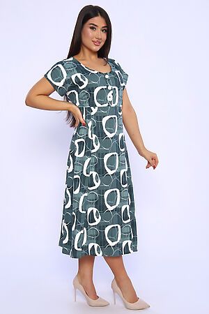Платье 020 НАТАЛИ (Зеленый) 47113 #978613
